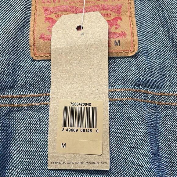 Levi’s Trucker Denim Jacket size Medium new. - Picture 10 of 11